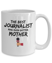 Load image into Gallery viewer, Journalist Mom Mug Best Mother Funny Gift for Mama Novelty Gag Coffee Tea Cup-Coffee Mug