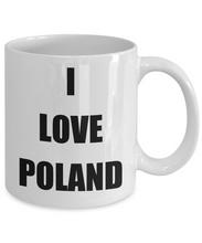 Load image into Gallery viewer, I Love Poland Mug Funny Gift Idea Novelty Gag Coffee Tea Cup-Coffee Mug
