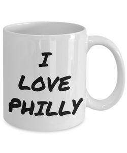 I Love Philly Mug Funny Gift Idea Novelty Gag Coffee Tea Cup-Coffee Mug
