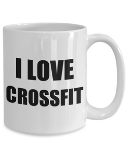 I Love CrossfiMug Funny Gift Idea Novelty Gag Coffee Tea Cup-Coffee Mug