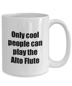Alto Flute Player Mug Musician Funny Gift Idea Gag Coffee Tea Cup-Coffee Mug