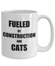 Load image into Gallery viewer, Cat Construction Mug Funny Gift Idea for Novelty Gag Coffee Tea Cup-Coffee Mug