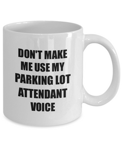 Parking Lot Attendant Mug Coworker Gift Idea Funny Gag For Job Coffee Tea Cup-Coffee Mug