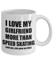 Load image into Gallery viewer, Speed Skating Boyfriend Mug Funny Valentine Gift Idea For My Bf Lover From Girlfriend Coffee Tea Cup-Coffee Mug