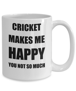 Cricket Mug Lover Fan Funny Gift Idea Hobby Novelty Gag Coffee Tea Cup-Coffee Mug