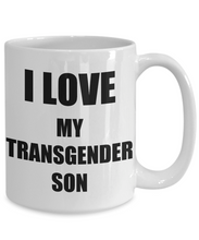 Load image into Gallery viewer, I Love My Transgender Son Mug Funny Gift Idea Novelty Gag Coffee Tea Cup-Coffee Mug