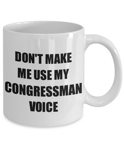 Congressman Mug Coworker Gift Idea Funny Gag For Job Coffee Tea Cup-Coffee Mug