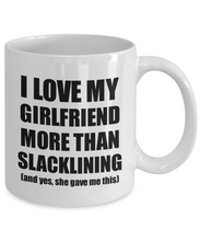 Load image into Gallery viewer, Slacklining Boyfriend Mug Funny Valentine Gift Idea For My Bf Lover From Girlfriend Coffee Tea Cup-Coffee Mug