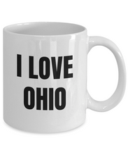 Load image into Gallery viewer, I Love Ohio Mug Funny Gift Idea Novelty Gag Coffee Tea Cup-Coffee Mug