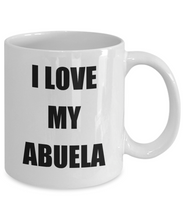 Load image into Gallery viewer, I Love My Abuela Mug Funny Gift Idea Novelty Gag Coffee Tea Cup-Coffee Mug