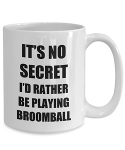 Broomball Mug Sport Fan Lover Funny Gift Idea Novelty Gag Coffee Tea Cup-Coffee Mug