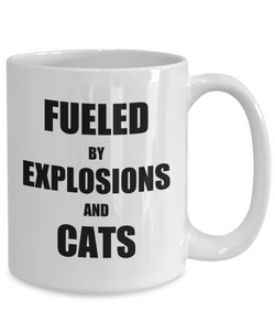 Cat Explosion Mug Funny Gift Idea for Novelty Gag Coffee Tea Cup-Coffee Mug