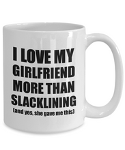 Load image into Gallery viewer, Slacklining Boyfriend Mug Funny Valentine Gift Idea For My Bf Lover From Girlfriend Coffee Tea Cup-Coffee Mug