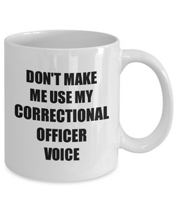Correctional Officer Mug Coworker Gift Idea Funny Gag For Job Coffee Tea Cup-Coffee Mug