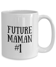 Load image into Gallery viewer, Cadeau Pour Maman Futur Mom Mug In French Funny Gift Idea for Novelty Gag Coffee Tea Cup-[style]