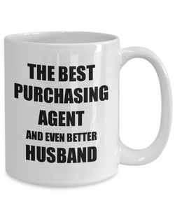 Purchasing Agent Husband Mug Funny Gift Idea for Lover Gag Inspiring Joke The Best And Even Better Coffee Tea Cup-Coffee Mug