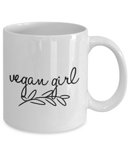 Load image into Gallery viewer, Vegan Girl Mug - Bestseller-Coffee Mug