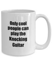 Load image into Gallery viewer, Knocking Guitar Player Mug Musician Funny Gift Idea Gag Coffee Tea Cup-Coffee Mug
