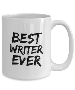 Writer Mug Best Ever Funny Gift for Coworkers Novelty Gag Coffee Tea Cup-Coffee Mug
