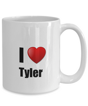 Load image into Gallery viewer, Tyler Mug I Love City Lover Pride Funny Gift Idea for Novelty Gag Coffee Tea Cup-Coffee Mug