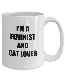 Cat Feminist Mug Funny Gift Idea for Novelty Gag Coffee Tea Cup-[style]