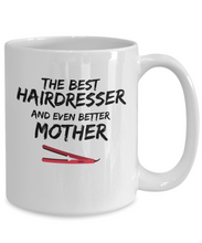 Load image into Gallery viewer, Hair Dresser Mom Mug Best Mother Funny Gift for Mama Novelty Gag Coffee Tea Cup-Coffee Mug