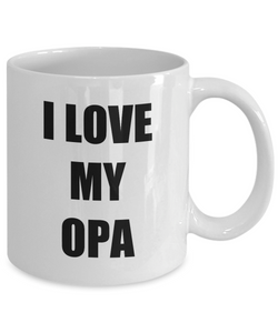 I Love Opa Mug Funny Gift Idea Novelty Gag Coffee Tea Cup-Coffee Mug