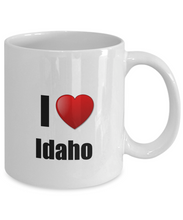Load image into Gallery viewer, Idaho Mug I Love State Lover Pride Funny Gift Idea for Novelty Gag Coffee Tea Cup-Coffee Mug