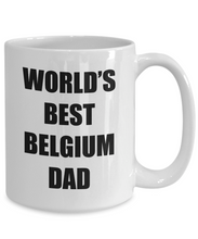 Load image into Gallery viewer, Belgium Dad Mug Best Funny Gift Idea for Novelty Gag Coffee Tea Cup-Coffee Mug