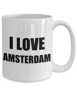 I Love Amsterdam Mug Funny Gift Idea Novelty Gag Coffee Tea Cup-Coffee Mug