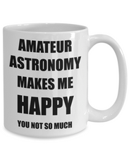Load image into Gallery viewer, Amateur Astronomy Mug Lover Fan Funny Gift Idea Hobby Novelty Gag Coffee Tea Cup-Coffee Mug