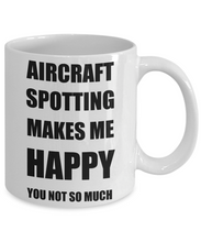 Load image into Gallery viewer, Aircraft Spotting Mug Lover Fan Funny Gift Idea Hobby Novelty Gag Coffee Tea Cup-Coffee Mug