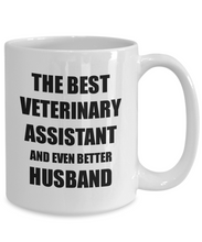 Load image into Gallery viewer, Veterinary Assistant Husband Mug Funny Gift Idea for Lover Gag Inspiring Joke The Best And Even Better Coffee Tea Cup-Coffee Mug