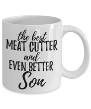 Load image into Gallery viewer, Meat Cutter Son Funny Gift Idea for Child Coffee Mug The Best And Even Better Tea Cup-Coffee Mug