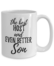 Load image into Gallery viewer, Host Son Funny Gift Idea for Child Coffee Mug The Best And Even Better Tea Cup-Coffee Mug