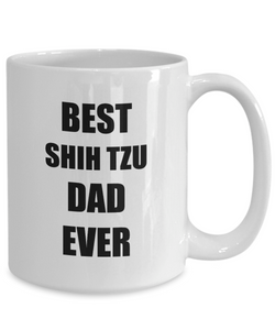 Shih Tzu Dad Mug Dog Lover Funny Gift Idea for Novelty Gag Coffee Tea Cup-Coffee Mug