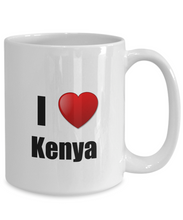 Load image into Gallery viewer, Kenya Mug I Love Funny Gift Idea For Country Lover Pride Novelty Gag Coffee Tea Cup-Coffee Mug