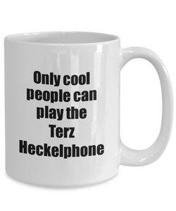Terz Heckelphone Player Mug Musician Funny Gift Idea Gag Coffee Tea Cup-Coffee Mug