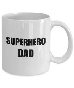 Dad Superhero Mug Funny Gift Idea for Novelty Gag Coffee Tea Cup-[style]