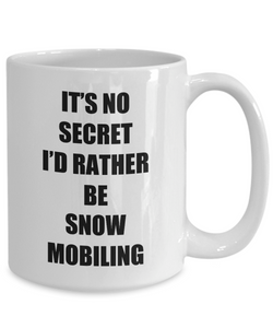 Snowmobiling Mug Sport Fan Lover Funny Gift Idea Novelty Gag Coffee Tea Cup-Coffee Mug