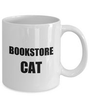 Load image into Gallery viewer, Bookstore Cat Mug Funny Gift Idea for Novelty Gag Coffee Tea Cup-[style]