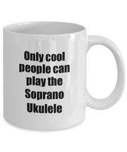 Soprano Ukulele Player Mug Musician Funny Gift Idea Gag Coffee Tea Cup-Coffee Mug