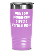 Load image into Gallery viewer, Funny Vertical Viola Player Tumbler Musician Gift Idea Gag Insulated with Lid Stainless Steel Cup-Tumbler