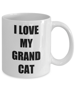 I Love My Grandcat Mug Funny Gift Idea Novelty Gag Coffee Tea Cup-Coffee Mug