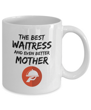 Load image into Gallery viewer, Waitress Mom Mug Best Mother Funny Gift for Mama Novelty Gag Coffee Tea Cup-Coffee Mug