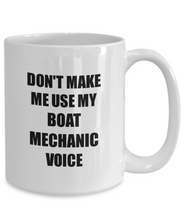 Load image into Gallery viewer, Boat Mechanic Mug Coworker Gift Idea Funny Gag For Job Coffee Tea Cup-Coffee Mug