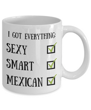 Load image into Gallery viewer, Mexican Coffee Mug Mexico Pride Sexy Smart Funny Gift for Humor Novelty Ceramic Tea Cup-Coffee Mug