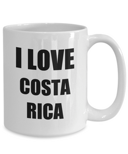 I Love Costa Rica Mug Funny Gift Idea Novelty Gag Coffee Tea Cup-Coffee Mug