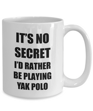 Load image into Gallery viewer, Yak Polo Mug Sport Fan Lover Funny Gift Idea Novelty Gag Coffee Tea Cup-Coffee Mug