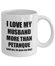 Load image into Gallery viewer, Petanque Wife Mug Funny Valentine Gift Idea For My Spouse Lover From Husband Coffee Tea Cup-Coffee Mug
